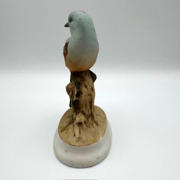 VTG LEFTON China Ceramic Flycatcher Bird Figurine 5.25"H Hand Painted Japan 1184 - Picture 7 of 12